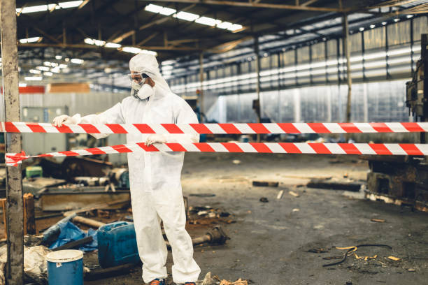 Professional Hoarding Cleanup technician working in Oliver Springs, TN